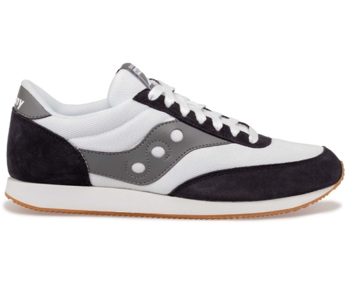 Tenis Saucony Hornet Hombre Zapatos Originales Blancas / Negras / Vapor México MX-350-WZ